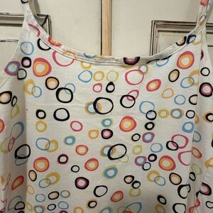 White Sleeveless Midi Camisole Dress